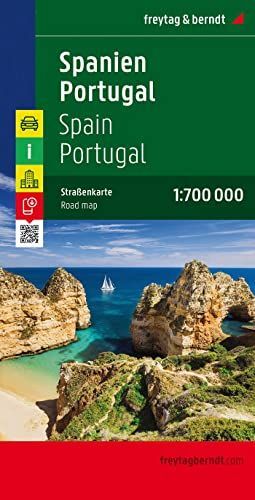 ESPAÑA Y PORTUGAL *MAPA FREYTAG* 1:700.000