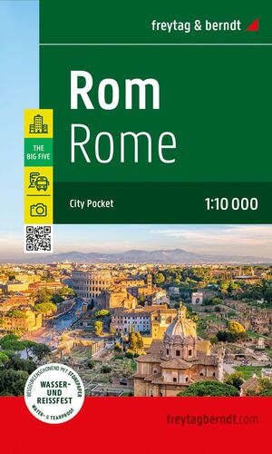 ROMA 1:10.000 CITY POCKET PLASTIFICADO