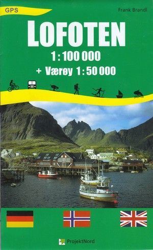 LOFOTEN 1:100.000 PLASTIFICADO